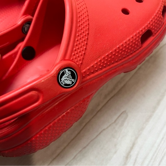 2 pair Crocs Red and Yellow Clogs M5 W7 - Picture 5 of 16